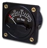 エンジン計器 WESTACH OIL TEMPERATURE GAUGE 2-1/4" （オイル温度計） ※TSO承認