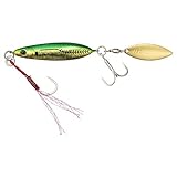 メジャークラフト メタルジグ マキジグ スロー 20g グリーンゴールドアジ #79 ルアー