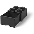 レゴ 収納ボックス 引き出しタイプ ブリック ドロワー 4 LEGO Brick Drawer 4 (ブラック)