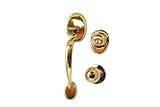 Lewis Hyman 1737001 Atlas Door Knob Handle Set, Polished Brass by Lewis Hyman
