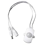 B Blesiya 赤外線　センサー　ライトスイッチ　PIR　センサー　検出器　自動　壁スイッチ　便利性　全2色　 - 白