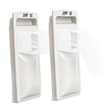 Leefasy 2x 排水フィルター部品 Jw-c45D Jw-c45C Jw-w55E 用洗濯機糸くずフィルター交換用