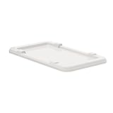 Akro-Mils 34005 Lid for 34305 Cross Stack Tote - 25" x 16" x 2" - Case of 6 - Natural/White [並行輸入品]