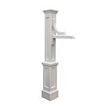 MAYNE 5812W Woodhaven Address Sign Post- White