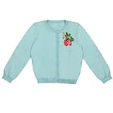 キャスキッドソンキッズ(Cath Kidston) ワイルドストロベリー柄ニットカーディガン 2～3才 [並行輸入品]
