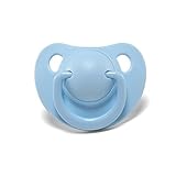 LittleForBig Adult Baby Pacifier The Smiley Paci Blue by LittleForBig