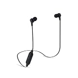 エレコム Bluetooth ブルートゥース イヤホン ワイヤレス 9.0mmドライバー [1ボタンのみのシンプルな設計] マイク付き FAST MUSIC HPC16シリーズ ブラック LBT-HPC16XBK