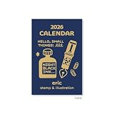 新日本カレンダー 2026年 カレンダー 日めくり eric ミニミニ日めくり NK4430