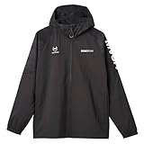 [ムーブスポーツ] ウィンドブレーカー デサント HEATNAVI TOUGH 総柄グラフィック フルジップフーディー トレーニング