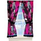 Monster High School Monsters Window Drapes [並行輸入品]