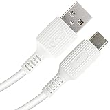 KYOHAYA USB Type C ケーブル やわらかい ソフトタイプ シリコン アンドロイド 充電ケーブル タイプｃ充電ケーブル android 急速 スマホ 急速充電 データ転送 AQUOS/Xperia/Galaxy/OPPO/HUAWEI/HTC/ZenFone/MOTO/LG 各種対応 JKYAC120WH 1.2m スノー ホワイト