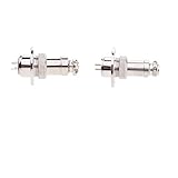 B Blesiya 2個セット 防水 約20mm＆16mm マリングレード 航空コネクタ― プラグ GX20-2P GX16-2P 　