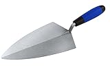 Bon 70-359 Philadelphia Style Stainless Steel Masonry Trowel, 11-Inch by 1/2-Inch, Comfort Grip Hand