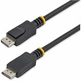 StarTech.com DisplayPort 1.2ケーブル ラッチ付きコネクタ 1m 4K対応 DISPL1M