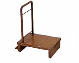 【手すり】・手すり付きうづくり玄関台 ◆ 幅60cm [74-100]