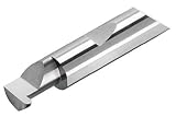 Micro 100 QFR-087-20X Quick Change Full Radius Grooving Tool, Solid Carbide Tool, AlTiN Coated, 0.08