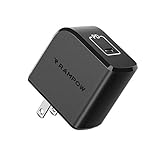 Rampow 61W USB-C 急速充電器 PD充電器 PD/QC対応【GaN (窒化ガリウム)採用/折りたたみ式プラグ/小型/PSE認証