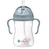 b.box(ビーボックス) ストローマグ 漏れない どんな角度からでも飲める 出産祝い 【b.box正規品】 【シッピーカップ】 (グレー, 1個 (x 1))