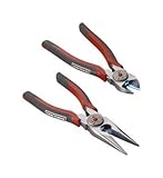 Craftsman 9-10342 LED Lighted Long Nose & Diagonal Pliers (2 Pack), 8' [並行輸入品]
