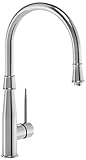 Parmir水システムssk-701 1つ穴1つハンドルキッチン蛇口、つや消しスチール