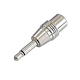 F-Factory 3.5mm モノラルミニプラグ(オス) - RCAジャック/ピンジャック(メス) 変換アダプタ PLG-N8