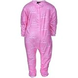 純正Stuff Wisconsin BadgersピンクAlloverフリースFooted Sleeper ピンク
