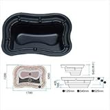 タカショー　ウォーターガーデン　成型池　チェリー　500ｌ　CHE-17　※埋め込み仕様　　【ガーデニングDIY部材】