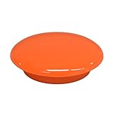 Mag(マグエックス) 掲示・メモ留め用 マグネットカラーボタン Φ40mm 橙 4個入 MFCB-40-4P-O