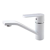 Baoblaze キッチン　洗面器　蛇口　錆びない　125x185mm 　0.05〜1.2MPa適用　全３色 - 白