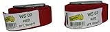 l.h. Dottie 2 ws02 Webストラップタイダウン、2-feet長、レッド、2 - Pack