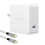 USB C 急速充電器 PD 3.0 60W TYPE -C Power Delivery 3.0 + 5V/2.4A 高速充電 ACアダプタ,タッブレット充電器-Macbook Pro、Asus Chrome Book、HP Spectre X360,iPhone, Samsung Note8 など対応 + 1.8m白いUSB C to C ケーブル付【PSE認証済み】