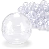 Crystal craft ガチャガチャ カプセル 50mm 透明 50個セット