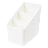 Aixia multi-gridプラスチックデスクトップストレージボックスCosmeticメイクアップオーガナイザーガジェットケース 02# ホワイト