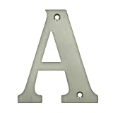 住宅用レター番号仕上げ:つや消しニッケル、文字: K