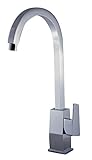 Alfiブランドab3470 Gooseneck単穴浴室の蛇口 AB3470-PC 1