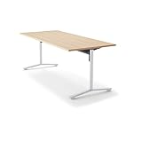 コクヨ   ミーティングテーブル DAYS OFFICE FLIP TOP XY-TFT188FSAAMC1 幅180×奥行80CM 天板グレイ