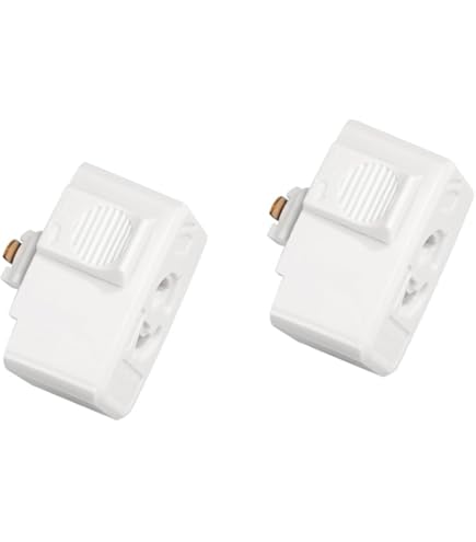 Amazon.co.jp: 東芝 抜止コンセント 黒色 ライティングレール用 [10個