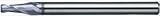 日進工具 Xコーティング テーパーラジアスエンドミル NTER-2X  5×1°×0.3R