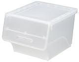 【積重ね収納ボックスまとめ買いセット】 フロック 30 クリア 2個セット
