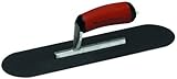 MARSHALLTOWN The Premier Line SP245BD 24-Inch by 5-Inch Blue Steel Pool Trowel with Curved DuraSoft 