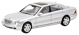 TARMACWORKS 1/64 Mercedes-Benz S-Class Brilliant Silver Metallic 完成品 T64G-072-SL