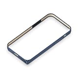 Premium Style iPhone 12/12 Pro用 アルミニウムバンパー ネイビー PG-20GBP04NV