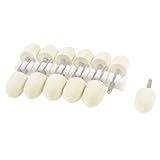 uxcell フェルトホイール　フェルト軸付ホイール　ヘッドマンドレルフェルトボブ　12ｍｍX 20mm　ロータリーツール用　12個入り