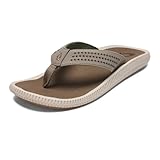 OLUKAI Ulele Sandals - Men's Clay/Mustang 12