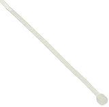 Monoprice Cable Tie 4 inch 18LBS, 100pcs/Pack - White [並行輸入品]
