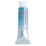 クサカベ(Kusakabe) 透明水彩絵具 シングルピグメント ジルコニウムブルー G-01 10ml(4号) 314001