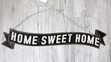 SHABBY TIN PLATE HOME SWEET HOME ティンプレート/DRDR6110 /ティン・カントリー雑貨・ガーデニング・看板