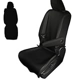 ノア90系適合 ヴォクシー90系 2列目用 シートカバー オットマン 適合 運転席側 レザー 撥水加工 セカンドシートカバー 汚れ防止 オットマン可 ISOFIX不可 車種専用設計 (【オットマン可】運転席側単品)【K-One'smile】