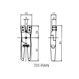 花園工具 らん支柱カッター用替え刃 731-RAN