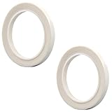 ラインテープ 【長さ６６M：幅３MM：２本セット】 インテリア バイク 車 ドレスアップテープ 【Jukia】 (ホワイト：2個セット)